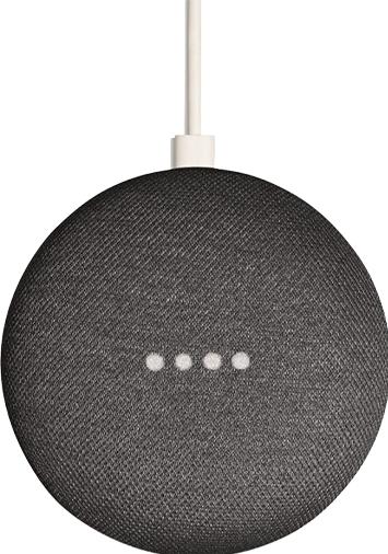 Actual product image Google Nest Mini 2 - Chalk (Google Assistant)