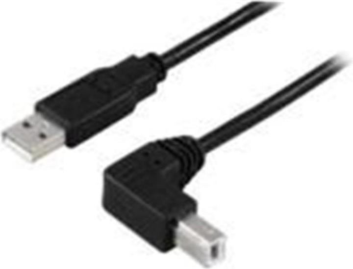 Produktbild MicroConnect USB-A 2.0 to a USB-B 90 (10 m, USB 2.0)