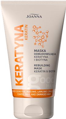 Actual product image Joanna Keratin Rebuilding Hair Mask For Coarse Dull & Damaged Hair (150 ml)