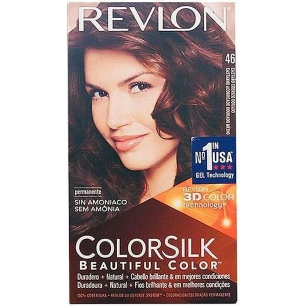 Revlon Professional, Haarfarbe, COLORSILK tinte #46-castaño cobrizo dorado (46)
