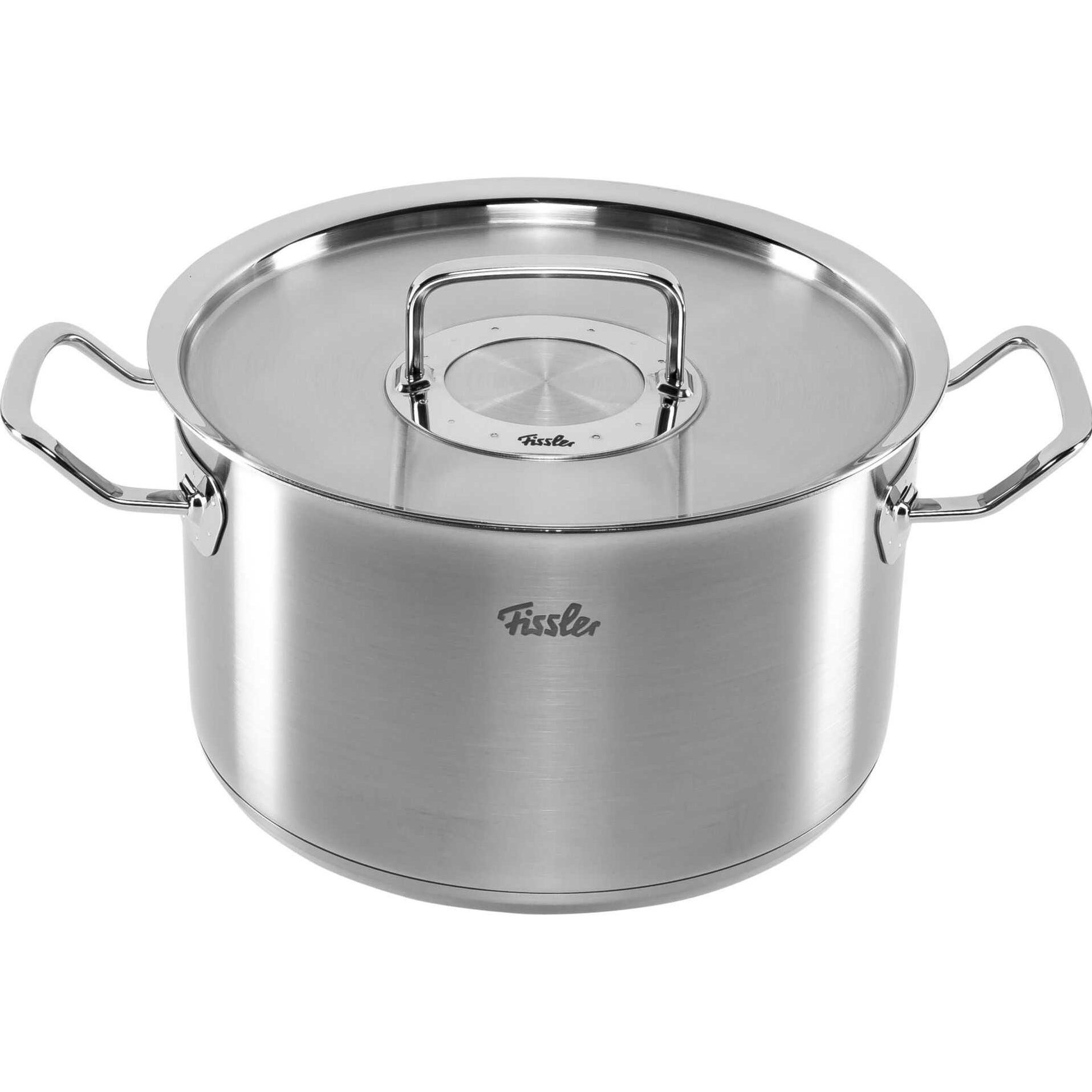 Fissler Kochtopf orig.profi col. 24cm, Pfanne + Kochtopf, Silber