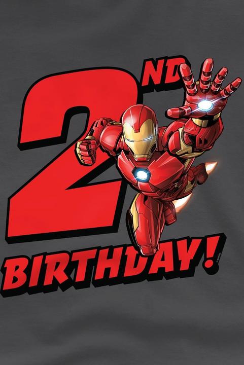 Produktbild Iron Man TShirt 2 Geburtstag (104)
