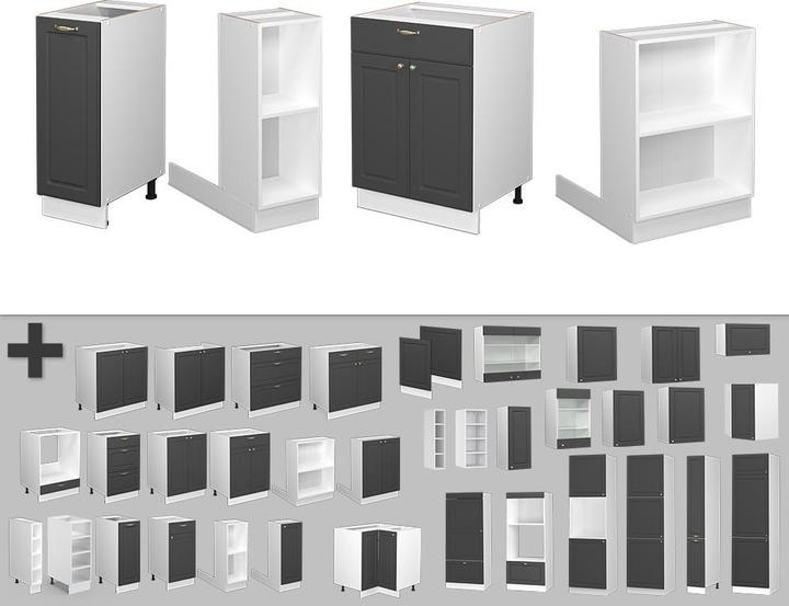 Produktbild Vicco Fame-Line mit Schublade, ohne Arbeitsplatte