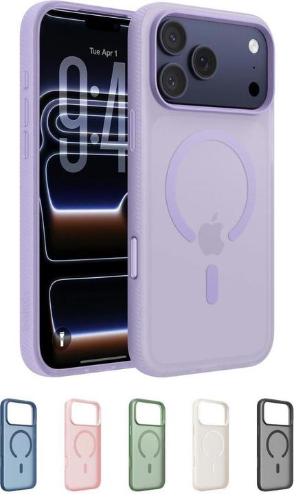 Actual product image Belkin Grip magn. Schutzhülle iPhone 17 ProMax lav. MSA036hqLV (Apple iPhone 17 Pro Max)
