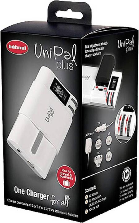 Actual product image Hähnel UniPal Plus V2 Universal Charger for LI-Ion Batteries (Camera battery charger)