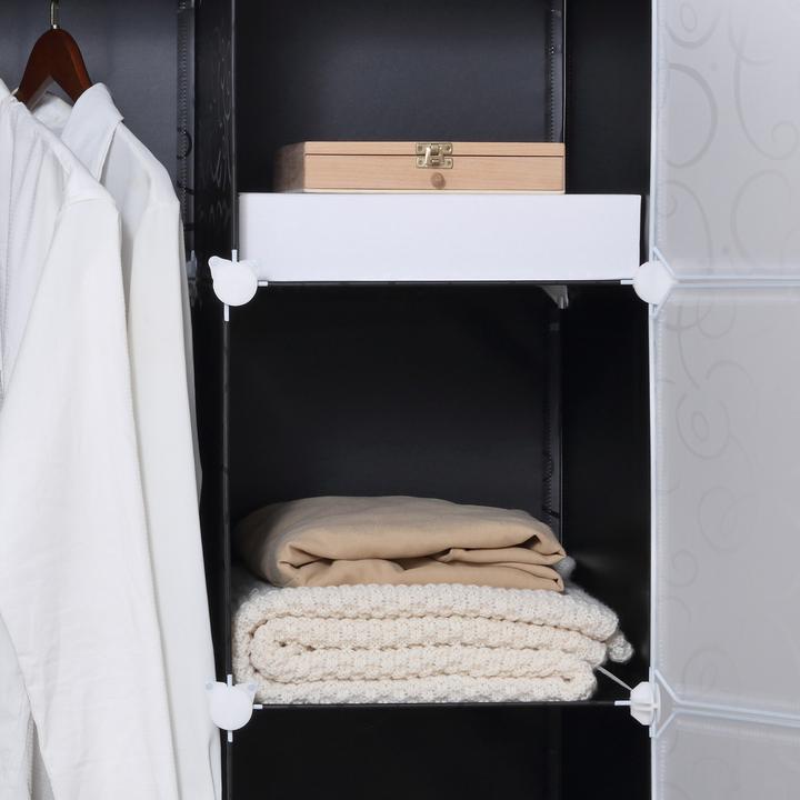 Produktbild Homcom DIY Kleiderschrank (111 x 47 x 83 cm)