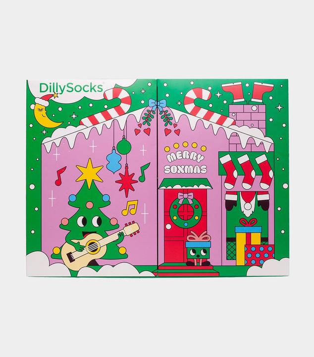 Produktbild DillySocks Adventskalender 2025 (36 - 40)