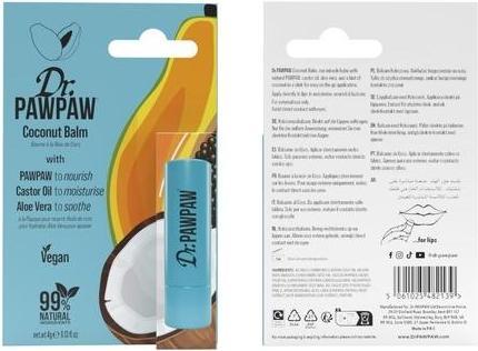 Produktbild Dr. PawPaw Coconut Balm Multi-Purpose Hydration for Lips, Skin, Hair & Nails