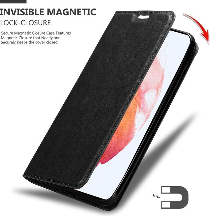 Productafbeelding Cadorabo Boek Onzichtbare Magneethoes (Samsung Galaxy S21+)