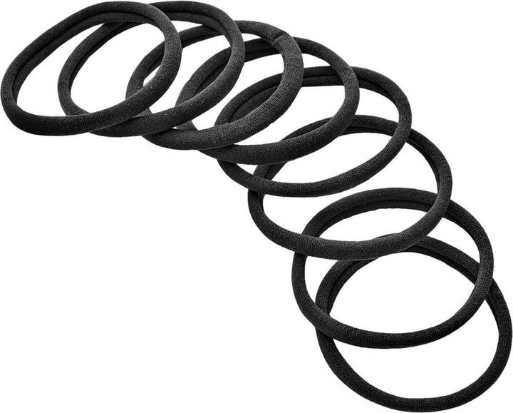 Image du produit Trisa Attache cheveux We Care 3,5 cm noir 8 pièces (Élastiques à cheveux)