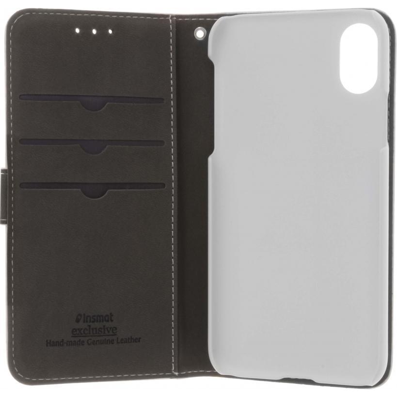Thumbnail - Insmat 650-2617 mobile phone case Flip case White (Apple iPhone X), Smartphone Hülle, Weiss