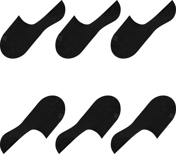 Actual product image Falke Step High Cut 3-Pack Men No Show Socks (39 - 42)