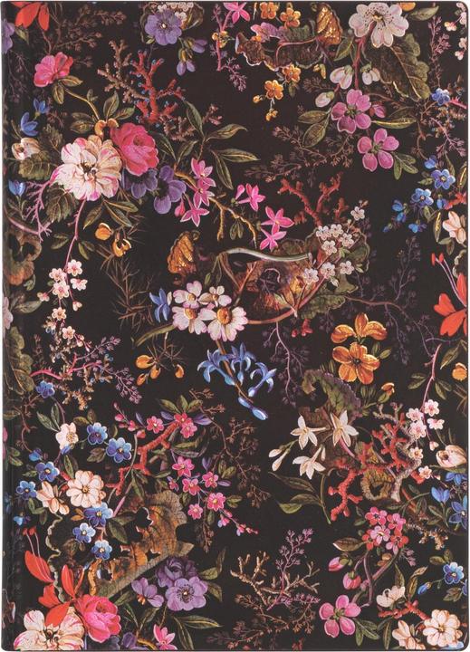 Produktbild Paperblanks Notizbuch FB Midi liniert Floralia (Liniert, Weicher Einband)