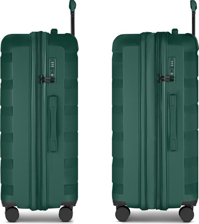 Image du produit D&N South Dakota 4 Rollen Trolley L 76 cm mit Dehnfalte (95 l)