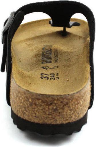 Actual product image Birkenstock Gizeh BF Metallic Black (38)
