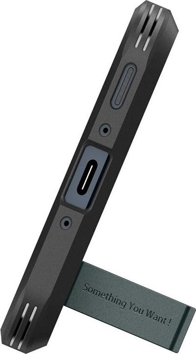 Actual product image Spigen Tough Armor Sam A35 5G zielony/abyss green ACS07518 (Samsung Galaxy A35)