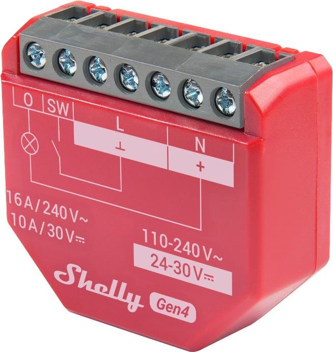 Produktbild Shelly 1PM Gen4 (Schaltaktor)