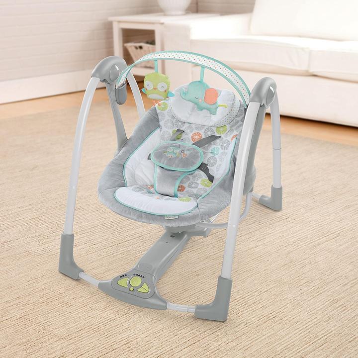 Produktbild Ingenuity Babywippe Hugs & Hoots, bis 9Kg