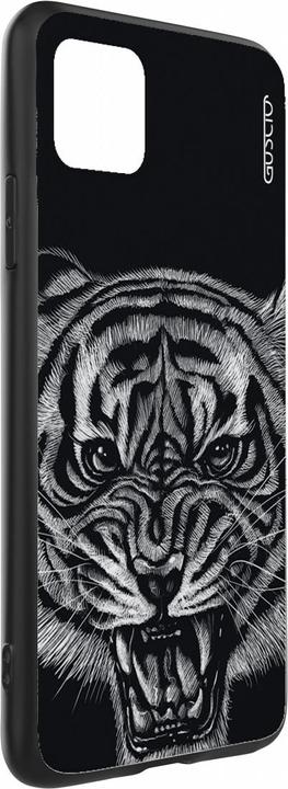 Actual product image Guscio iPhone 12 mini - Cover Black Tiger (Apple iPhone 12 mini)