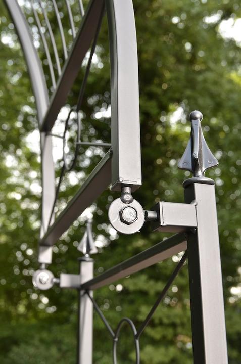 Actual product image CLP Rose arch Flexi, black (40 cm, 110 cm)