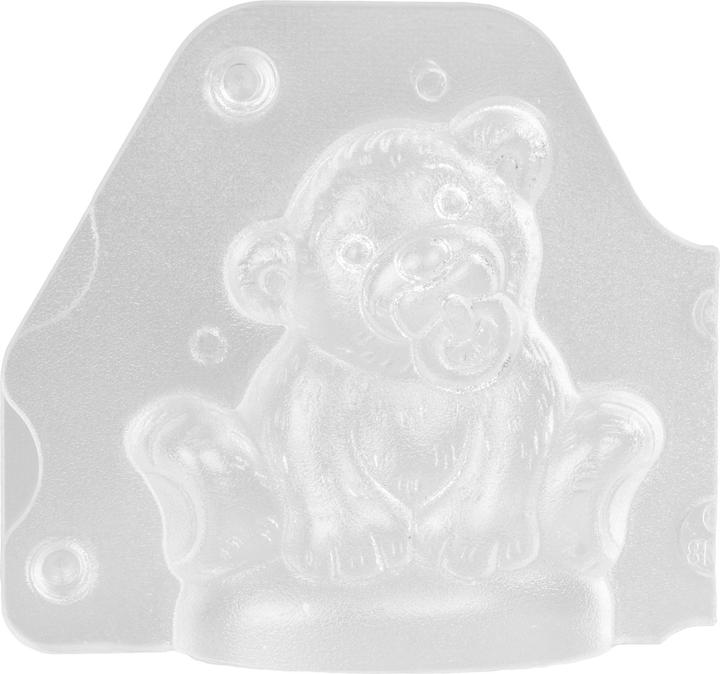 Produktbild miniSchoggi Schokoladenform süsses sitzendes Bärchen