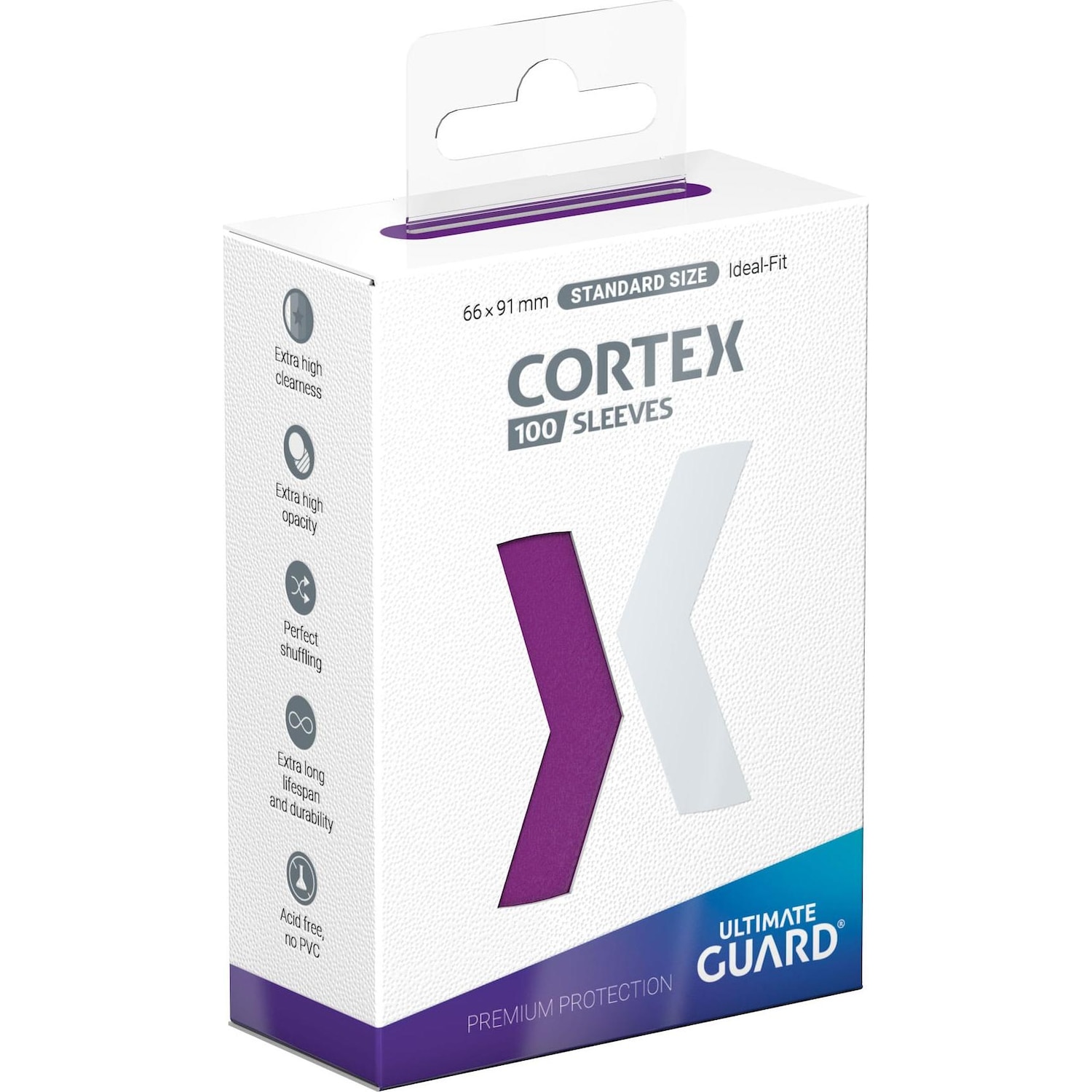Ultimate Guard 100 pochettes Cortex Sleeves taille standard Violet