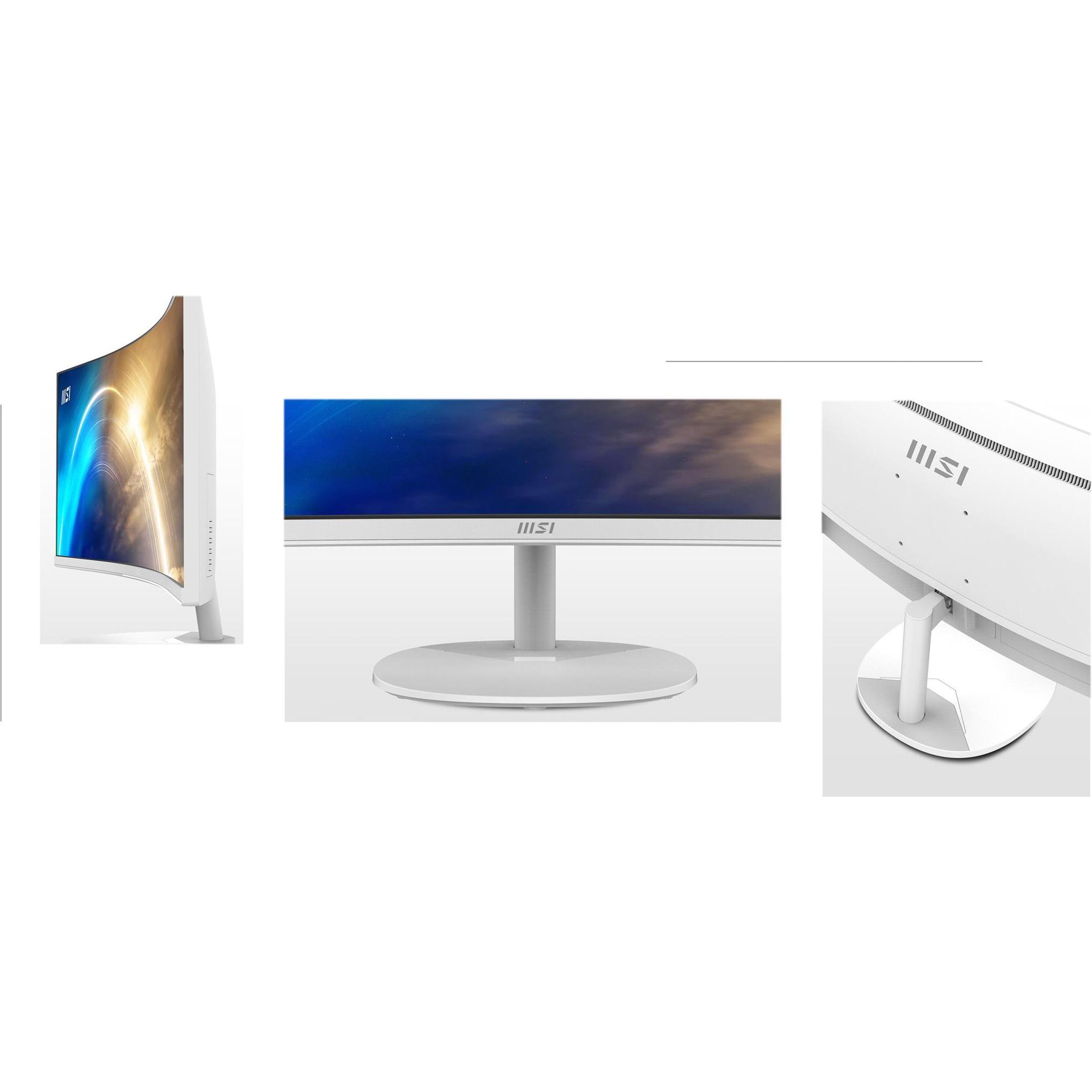 Thumbnail - MSI Pro MP341CQWDE (3440 x 1440 Pixel, 34"), Monitor, Weiss