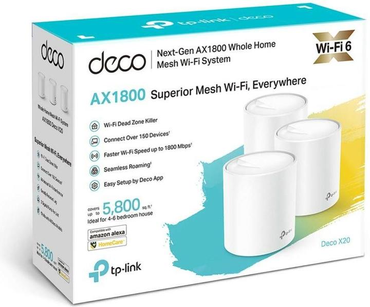 Productafbeelding TP-Link Deco X20 Set van 3