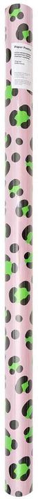 Produktbild Rico Design Geschenkpapier Leo 70 x 3 m, Rosa/Grün (1x)