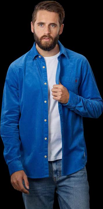 Scotch & Soda Essential Corduroy Shirt Blue