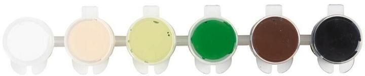 Produktbild Creativ Company Acrylfarbe Hobbyfarbe Plus Color 6 x 5 ml, Natur (5 ml)