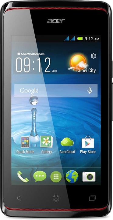 Produktbild Acer Z200 Single Sim Black UK (4 GB, Schwarz, Single SIM)