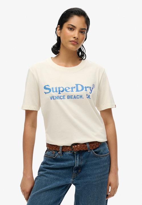 Produktbild Superdry Locker geschnittenes Venue Metallic T-Shirt (10XL)