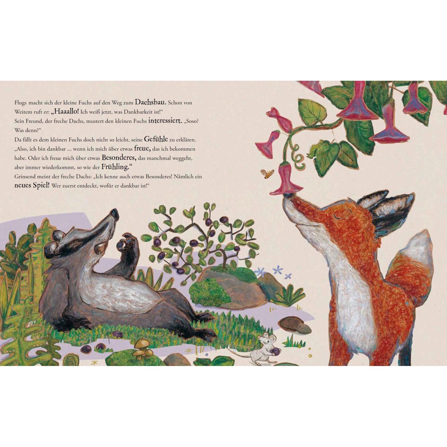 Thumbnail - Danke!, sagt der kleine Fuchs, Kinderbücher von Ulrike Motschiunig