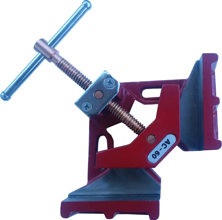 Actual product image Paulimot Winkelschraubstock mit schwenkbarer Backe, 60 mm Spannbereich (60 mm)