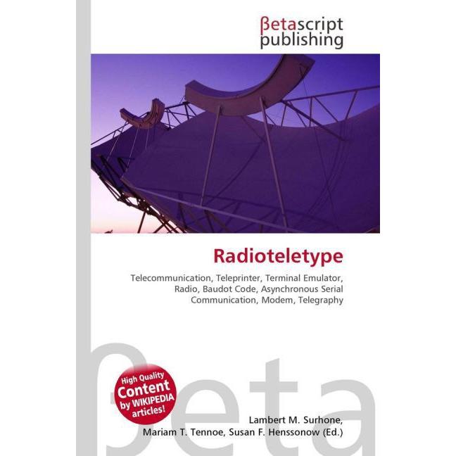 Radioteletype, Fachbücher