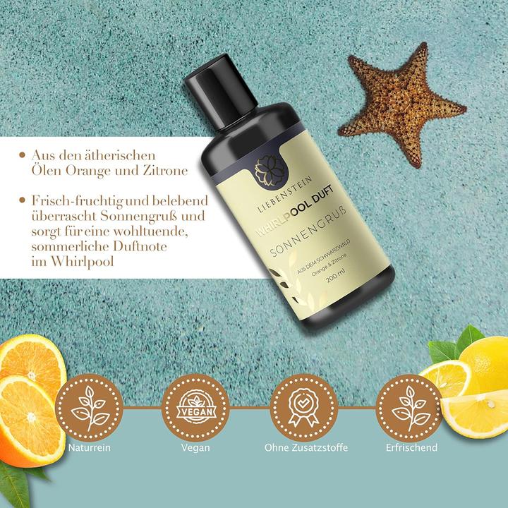 Actual product image Liebenstein Organic Whirpool Fragrance Set (600 ml, Bath oil)