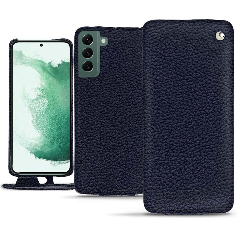 Noreve Lederschutzhülle vertikal (Samsung Galaxy S22+ 5G), Smartphone Hülle, Violett