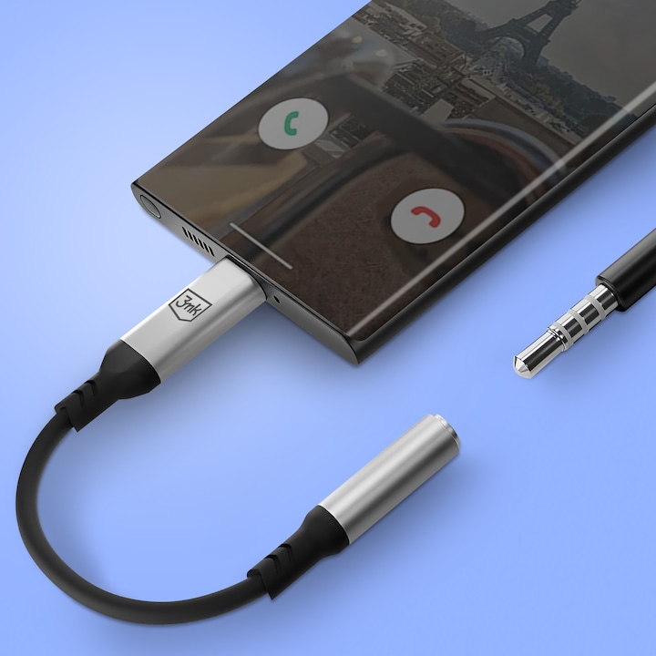 Actual product image 3MK USB C - 3.5mm jack (USB 3.2 Gen 1)
