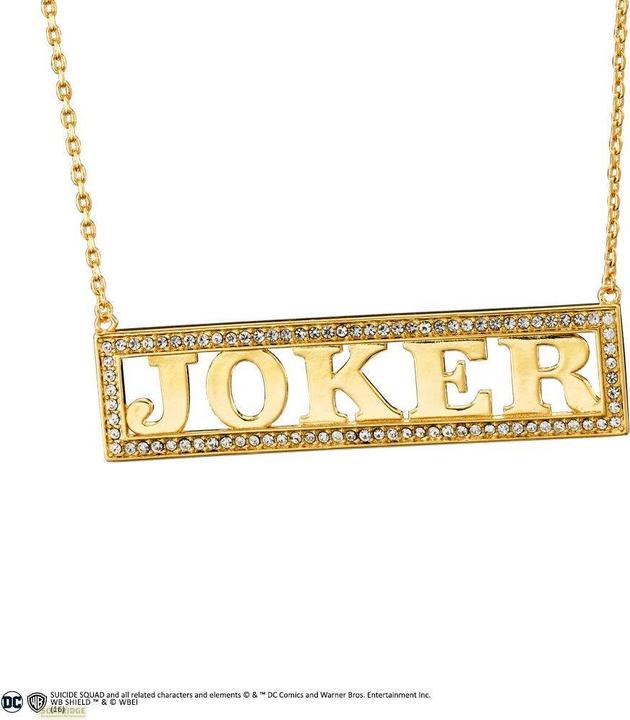 Actual product image Noble Collection Suicide Squad 1/1 Harley Quinn's Joker - gold-plated (Metal)