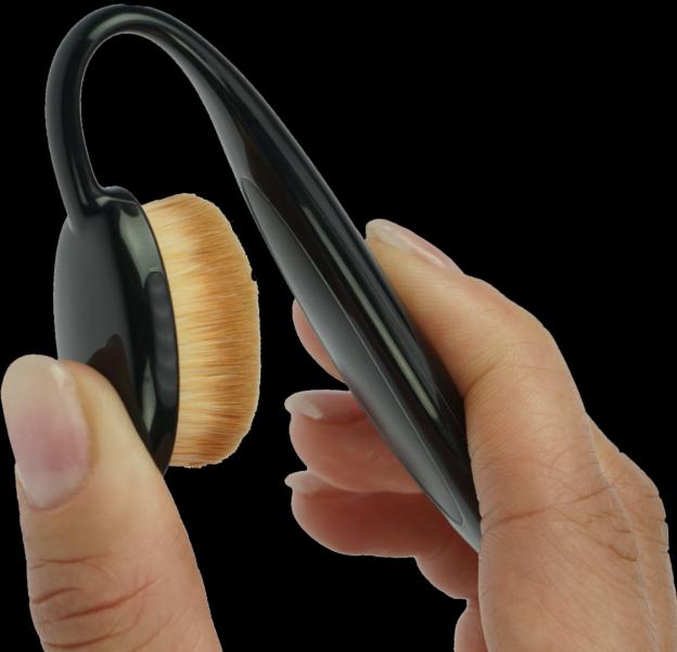 Actual product image Cosmetic Fantasia Make up Brush No 4 head oval (Foundation)