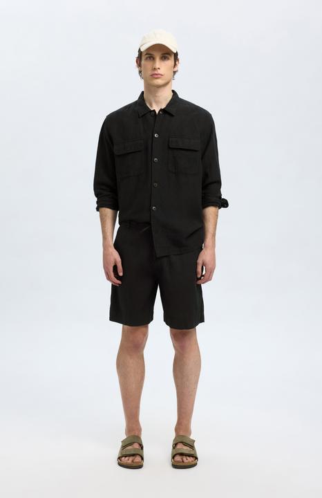 Produktbild Selected Homme Loose Fit Shorts aus Leinengemisch (M)