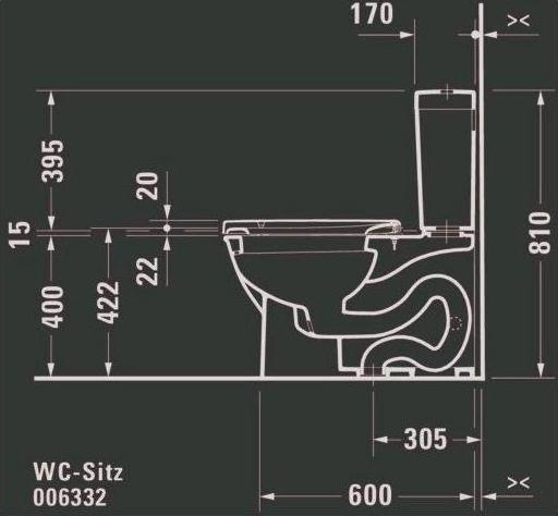 Produktbild Duravit WC-Sitz ohne Absenkautomatik, verlängert weiss