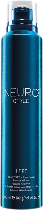 Paul Mitchell NEURO - Lift HeatCTRL Volume Foam (200 ml, Schiuma a volume)