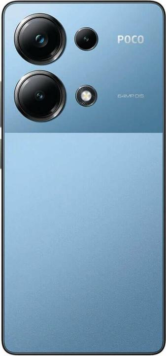 Actual product image Xiaomi Poco M6 Pro (512 GB, Blue, 6.67", Hybrid Dual SIM, 4G)