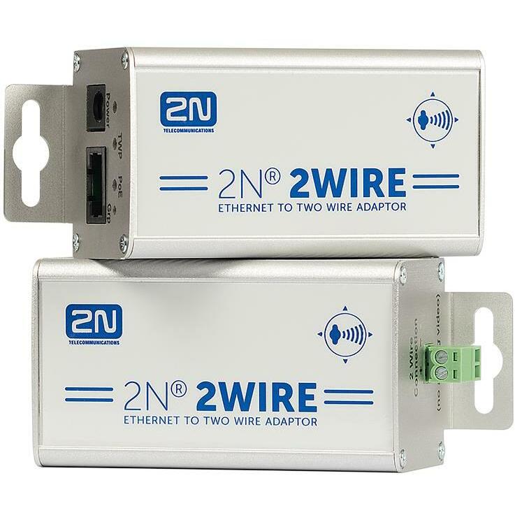 2N, Zubehör Gebäudesicherheit, Systembau-Zubehör 2Wire-IP Konverter