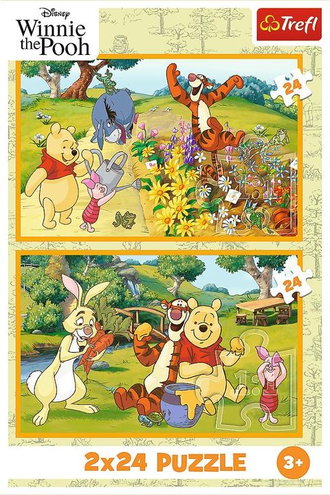 Produktbild Trefl Puzzle 2 x 24 – Winnie Puuh (24 Teile)