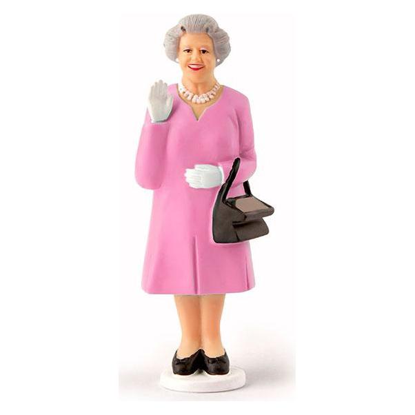 Kikkerland, Deco Object, Wuivende Koningin (4 X 4 X 17 Cm)