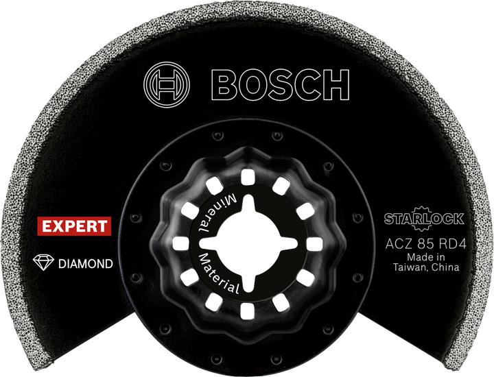 Bosch Professional Zubehör Blau Zubehör 2608902057 EXPERT Starlock Segmentblatt ACZ 85 RD4 Diamantschliff+Abrasiv 85 1x