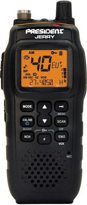 Immagine prodotto President Jerry ASC AM/FM CB Portable Radio Black